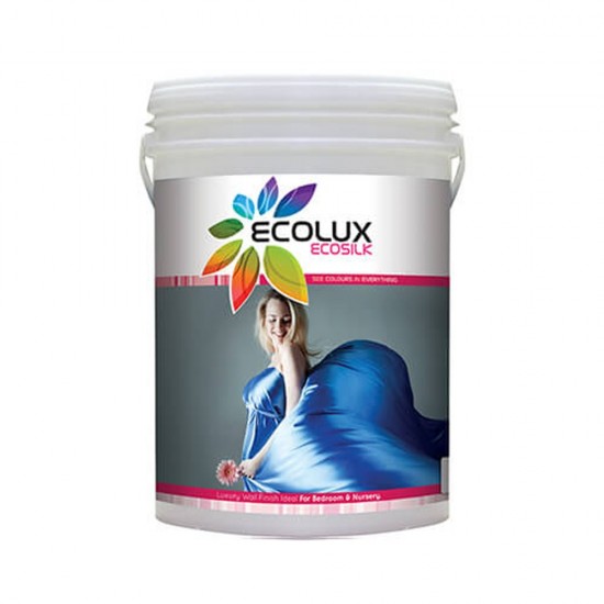 Ecolux Ecosilk Luxury Wall For interior 5L (White)