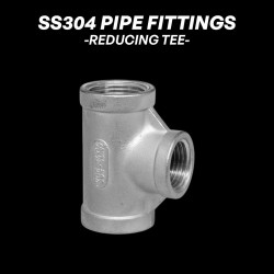 Stainless Steel 304 Pipe Fittings - Reducing Tee
