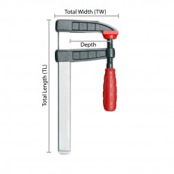 Duratec 860 Value F Wood Clamp 50-150MM