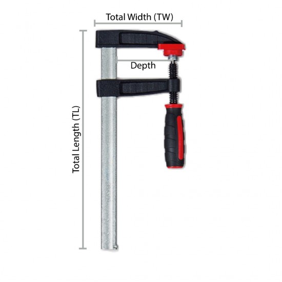 Duratec 861 Value F Wood Clamp 50-300MM