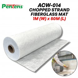 Pentens ACW-014 Chopped Strand Fiberglass Mat 1M (W) x 50M (L)