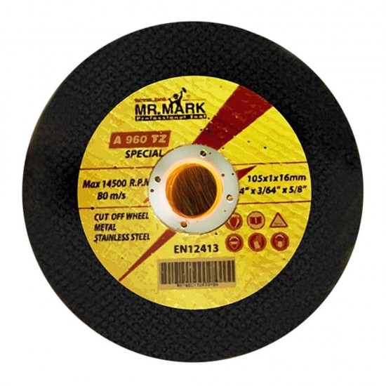 Mr Mark 12830 Stainless Steel Cutting Disc 4" Mr Mark 12830 Stainless Steel Cutting Disc 4"