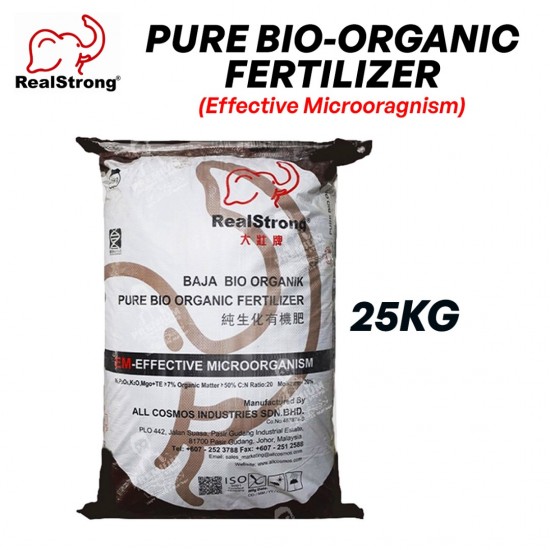 Real Strong Pure Organic Fertilizer Effective Microorganism 25KG