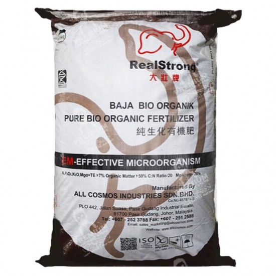 Real Strong Pure Organic Fertilizer Effective Microorganism 25KG