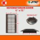 Koyomat 6'' x 15'' Heavy Duty Drain Cover Brown Penutup Longkang Koyomat 6'' x 15'' Heavy Duty Drain Cover Brown Penutup Longkang
