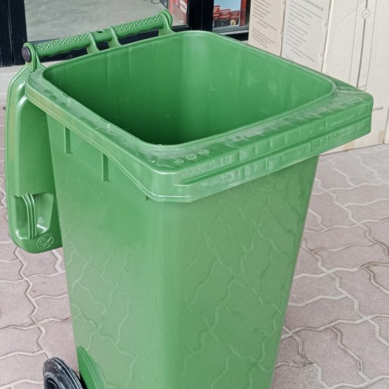 Wheel Bin Green Garbage Bin Dust Bin Waste Bin (Tong Sampah Hijau Beroda) 120L Wheel Bin Green Garbage Bin Dust Bin Waste Bin (Tong Sampah Hijau Beroda) 120L