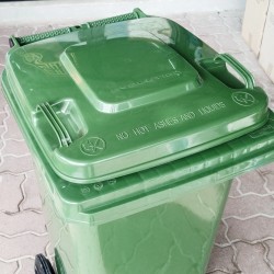 Wheel Bin Green Garbage Bin Dust Bin Waste Bin (Tong Sampah Hijau Beroda) 120L