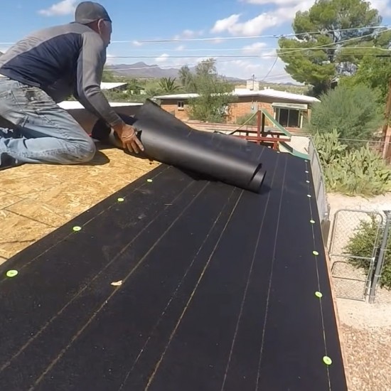 Petroleum Asphalt Roofing Felt (Damp Proof Membrane) 1M (W) x 6M (L) Petroleum Asphalt Roofing Felt (Damp Proof Membrane) 1M (W) x 6M (L)
