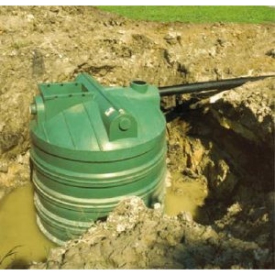 Weida P6 Ecosept Vertical PE Septic Tank 1420MM (DIA) x 1660MM (H) 2000L