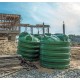 Weida P6 Ecosept Vertical PE Septic Tank 1420MM (DIA) x 1660MM (H) 2000L