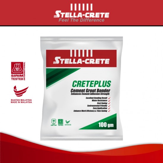 Stella-Crete Creteplus Cement Grout Bonder 100G