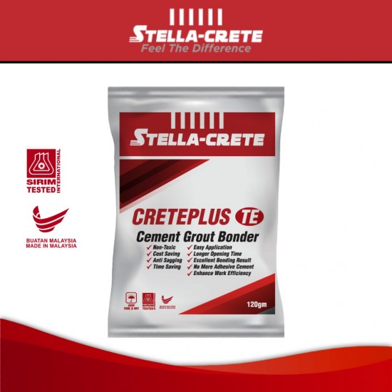 Stella-Crete Creteplus TE Cement Grout Bonder 120G 
