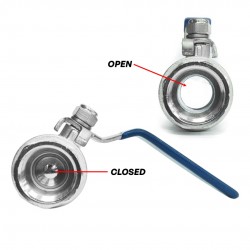 GKENT Brass Ball Valve with SS304 Handle 3/4" (20MM)