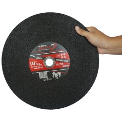 Deecut DC35530 Cutting Disc 14" 355MM (D) x 3.0MM (T) x 25.4MM (AS) - Black
