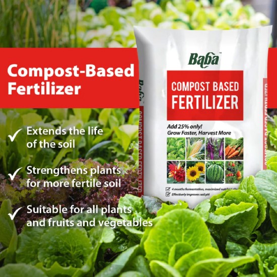 Baba Compost Based Fertilizer 7L Baba Compost Based Fertilizer 7L