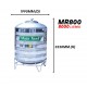 Maju Tank MR800 Vertical Round Bottom With "V" Stand Stainless Steel Water Tank 8000L/1750G Maju Tank MR800 Vertical Round Bottom With "V" Stand Stainless Steel Water Tank 8000L/1750G