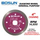 Bosun F3AB Diamond Wheel General Purpose 4" 105MM (D) x 2MM (T) x 20MM (AS)