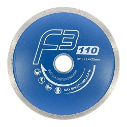 Bosun FN03S (6027) Diamond Wheel 4" 110MM (D) x 1.4MM (T) x 20MM (AS)