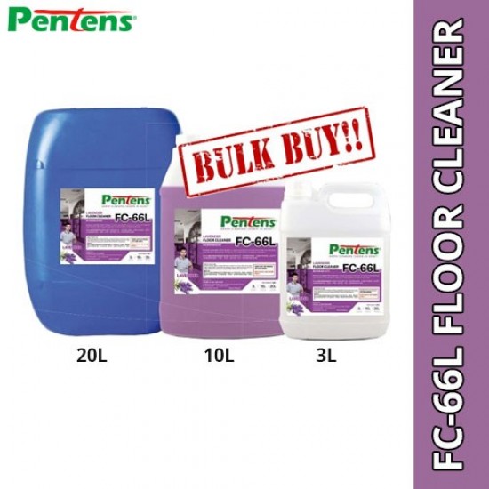 Pentens FC-66L Floor Cleaner-Lavender 3L (6 TIN/CARTON) Pentens FC-66L Floor Cleaner-Lavender 3L (6 TIN/CARTON)