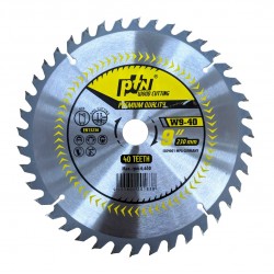PTN W9-40 Wood Cutting Blade 9" (D) x 26MM (BD) x 40 Teeth 