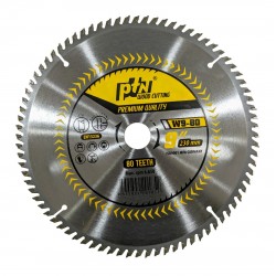 PTN W9-80 Wood Cutting Blade 9" (D) x 26MM (BD) x 80 Teeth 