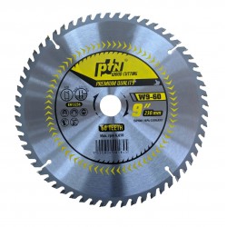 PTN W9-60 Wood Cutting Blade 9" (D) x 26MM (BD) x 60 Teeth 