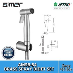 Aimer AMSB-54 Stainless Steel Brass Spray Bidet Set