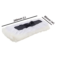 Besi & Logam Natural Lamb Skin Painting Pad 260MM (L) x 80MM (W) x 70MM (H)
