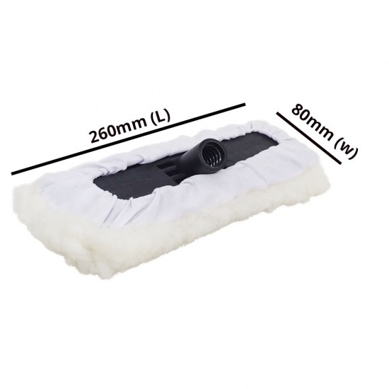 Besi & Logam Natural Lamb Skin Painting Pad 260MM (L) x 80MM (W) x 70MM (H)