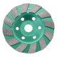 Bosun Gold Horse CNS04 Green Diamond Cup Wheel 4" 105MM (D) x 6MM (T) x 16MM (BD) Bosun Gold Horse CNS04 Green Diamond Cup Wheel 4" 105MM (D) x 6MM (T) x 16MM (BD)