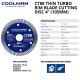 Coolman CT88 8061 Thin Turbo Rim Blade Cutting Disc 4" 105MM (DIA) x 1.4MM (T) x 20MM (BD)