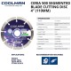 Coolman Ceria 500 Dry Segmented Blade Cutting Disc 4" 110MM (DIA) x 8MM (T) x 20MM (BD)