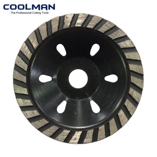 Coolman CWT88 Turbo Grinding Cup Wheel 4" 105MM (DIA) x 10MM (T) x 20MM (BD)