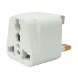 PNX-8186 13A Fused Multi Adapter 3 Pin Plug Top