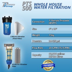 Panaxy PTS 500 Whole House Water Filtration