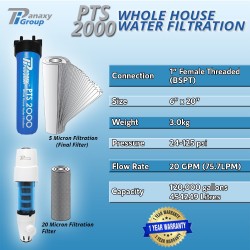 Panaxy PTS 2000 Whole House Water Filtration