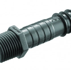 Irrigation Fittings WM304 Male Threaded Director 16MM x 1/2" (10PCS/PKT)