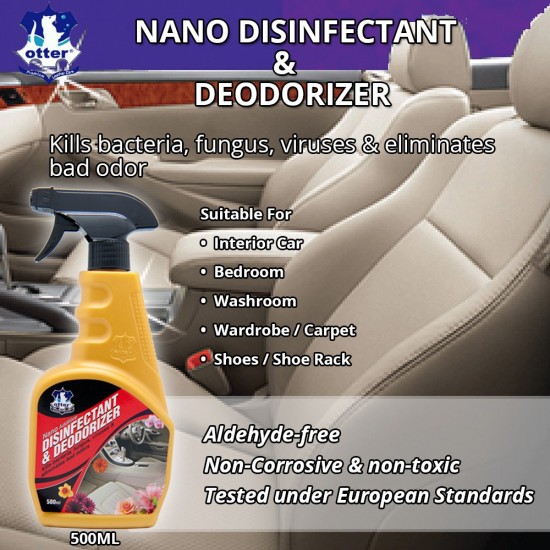 Otter Nano Disinfectant & Deodorize 500ML