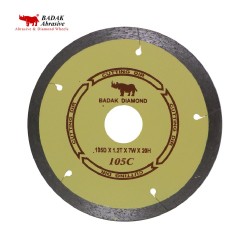 Badak 105C Diamond Cutting Wheel 4" 105MM (D) x 1.2 (T) x 20MM (BD)