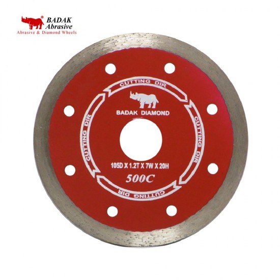 Badak 500C Diamond Cutting Wheel 4" 105MM (D) x 1.2 (T) x 20MM (BD)