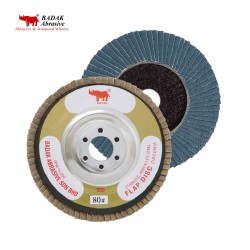 Badak BFD-AP120 AP Flap Disc 4" 100MM (D) x 16MM (BD) x #120 (Grit)