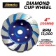 Akoda AS04-CW100B Diamond Cup Wheel 4" 100MM (D) x 20MM (BD) (Blue) Akoda AS04-CW100B Diamond Cup Wheel 4" 100MM (D) x 20MM (BD) (Blue)