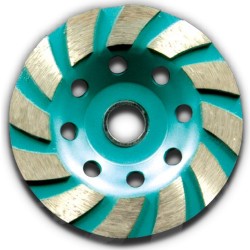 Akoda AS04-SCW100GR Diamond Cup Wheel 4" 100MM (D) x 20MM (BD) (Green)