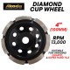 Akoda AS04-SCW100BK Diamond Cup Wheel 4" 100MM (D) x 20MM (BD) (Black) Akoda AS04-SCW100BK Diamond Cup Wheel 4" 100MM (D) x 20MM (BD) (Black)