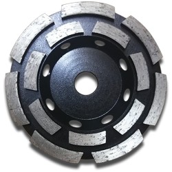 Akoda AS04-SDCW100B Diamond Cup Wheel 4" 100MM (D) x 20MM (BD) (Double Row)