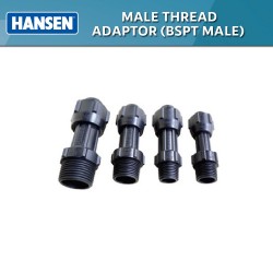 Hansen Fittings HMTA32.¾ Male Thread Adaptor 32MM x ¾"