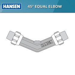 Hansen Fittings HEE25 45° Equal Elbow