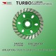 Badak Turbo Diamond Cup Wheel 4" 100MM (D) x 16MM (BD) Badak Turbo Diamond Cup Wheel 4" 100MM (D) x 16MM (BD)