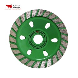Badak Turbo Diamond Cup Wheel 4" 100MM (D) x 16MM (BD)