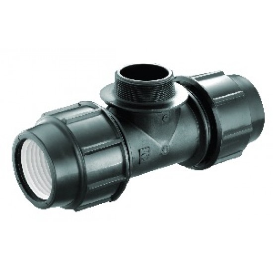 HDPE Poly Fittings Male Tee 20mm x 3/4"